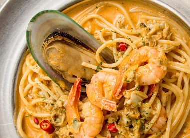 $4.90 for the first 49 Tom Yum Pasta