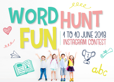 Word Hunt Fun Instagram Contest