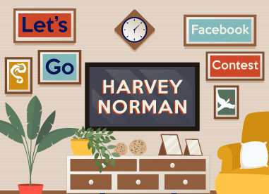Let's Go Harvey Norman Facebook Contest