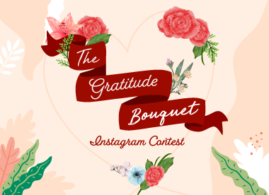 The Gratitude Bouquet Instagram Contest