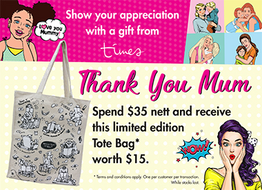 Receive a limited edition Times Tote Bag when you spend $35!