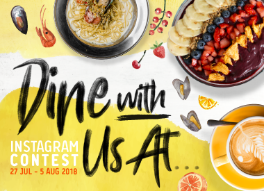 Dine With Us At… Instagram Contest 