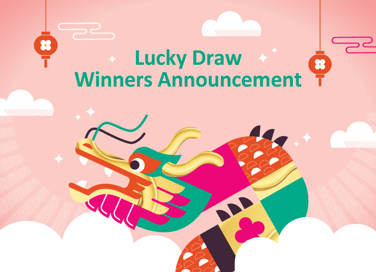 Congratulations to our Lucky Draw Winners!
