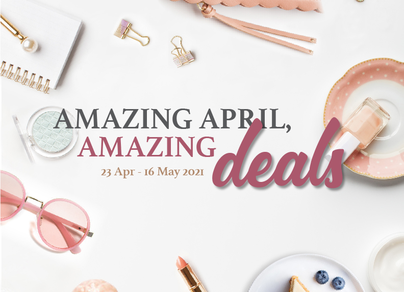 Amazing April, Amazing Deals